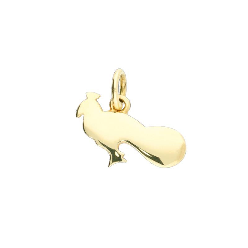 Ciondolo Pavone 1 Gr Oro Giallo 18 Kt Dodo D4pvpog