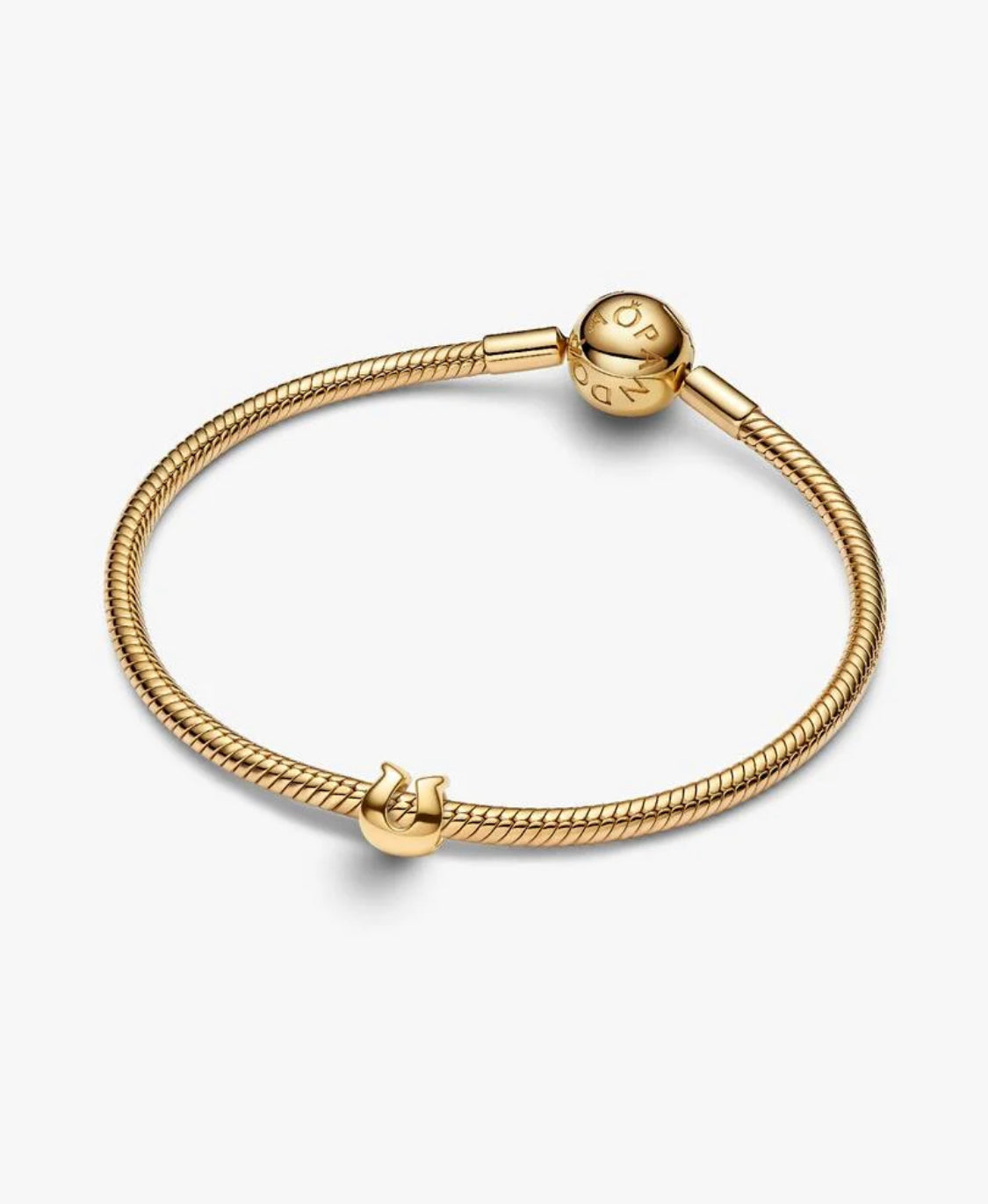 Mini Charm Ferro di cavallo Finitura in Oro Pandora 764517C00