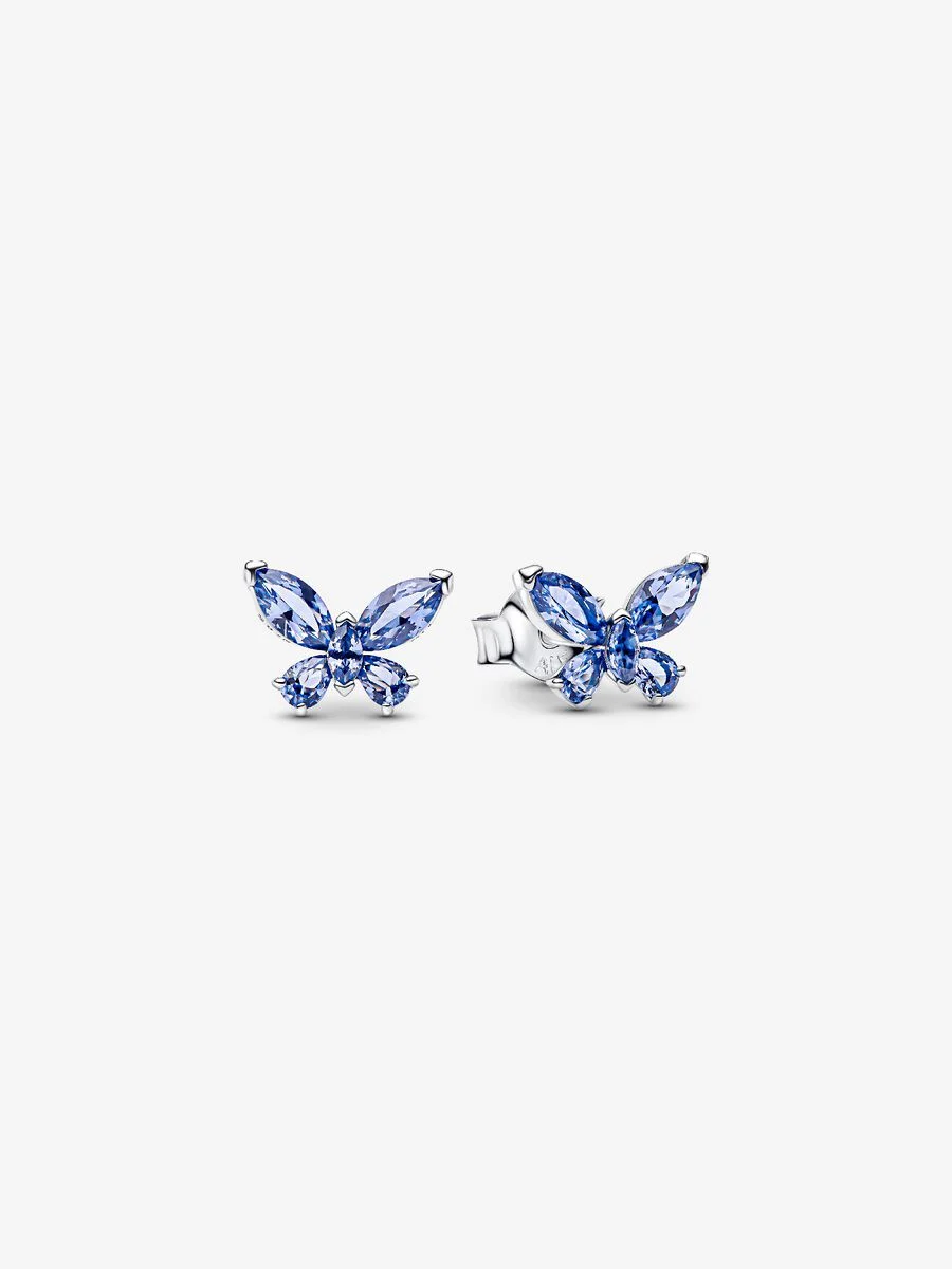 Orecchini a lobo Farfalla Argento Sterling 925 Pandora 294230C01