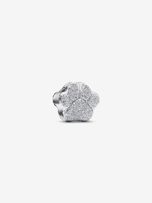 Mini Charm Zampa effetto diamantato Argento Sterling 925 Pandora 794043C00