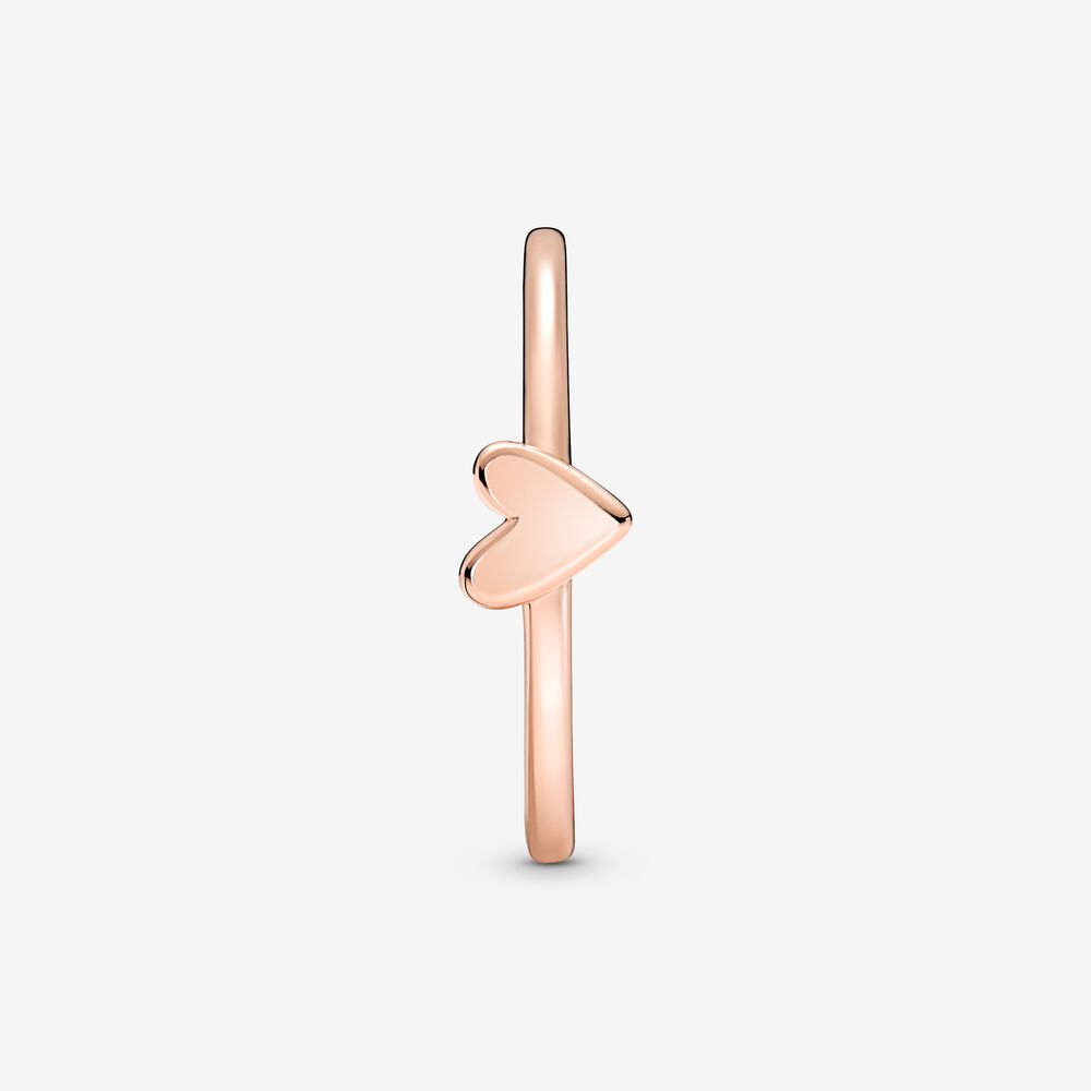 Pandora Asymmetric Heart Ring 180092C00