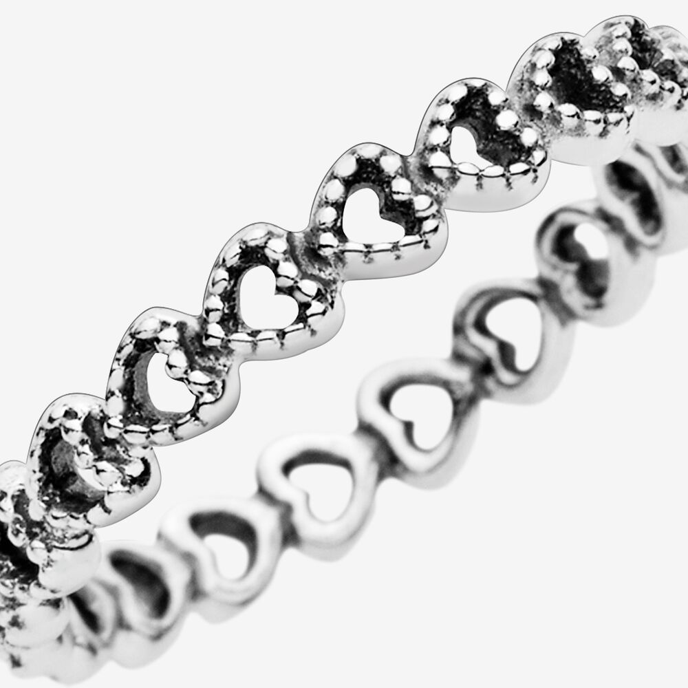 Pandora Heart Band Ring 190980