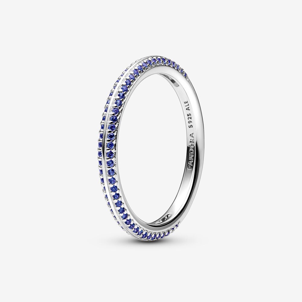Pandora ME Blue Luminous Stones Ring 199679C03