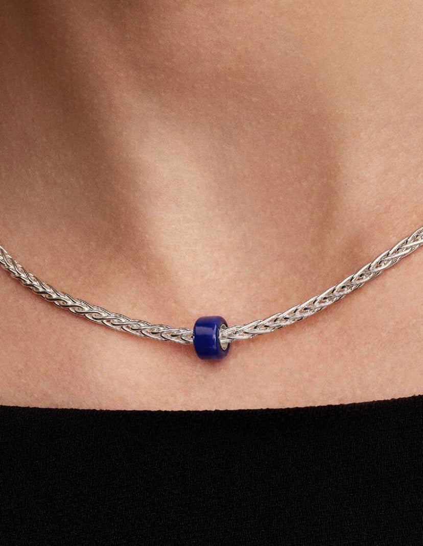 Mini Charm Vetro di Murano Blu Pandora 794773C01