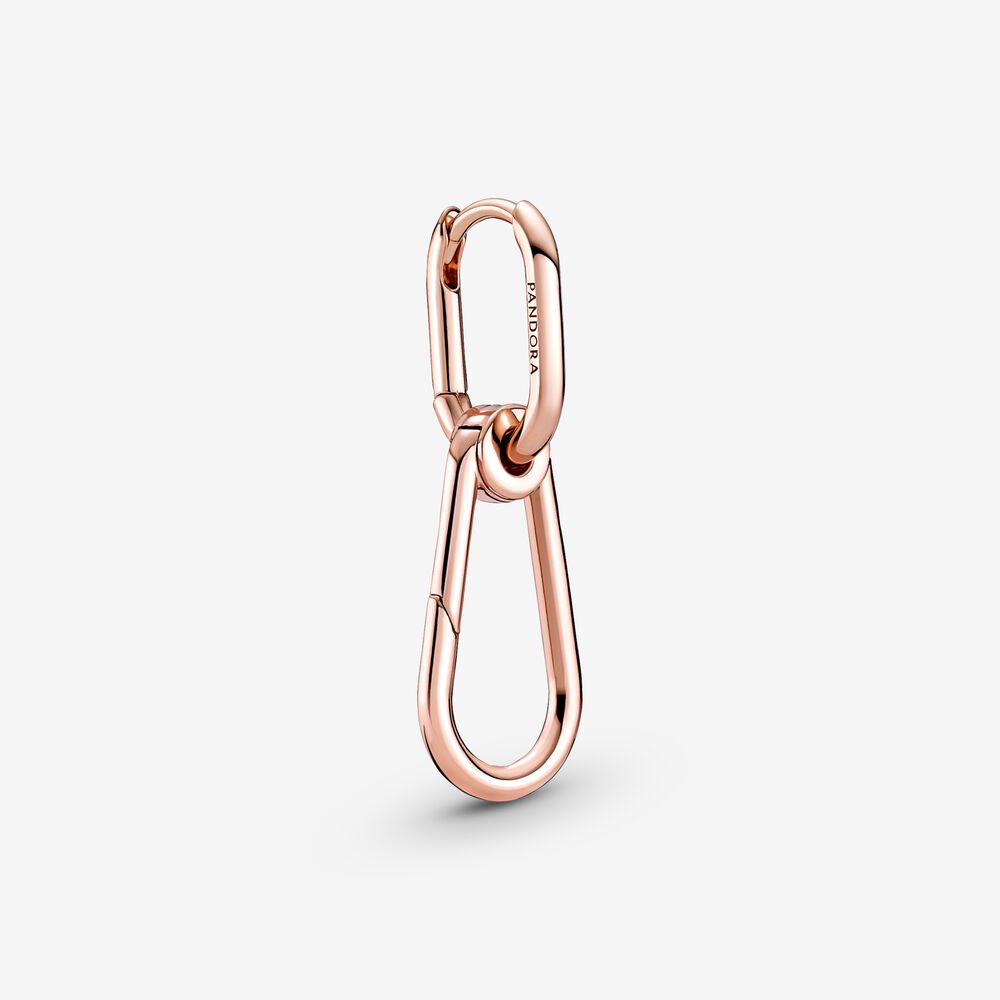 Orecchino Doppio Link Pandora ME 289664C00