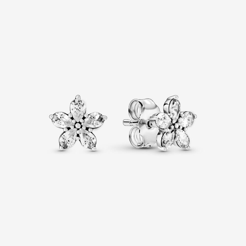 Orecchini a lobo Fiocco Di Neve Pandora 299239C01