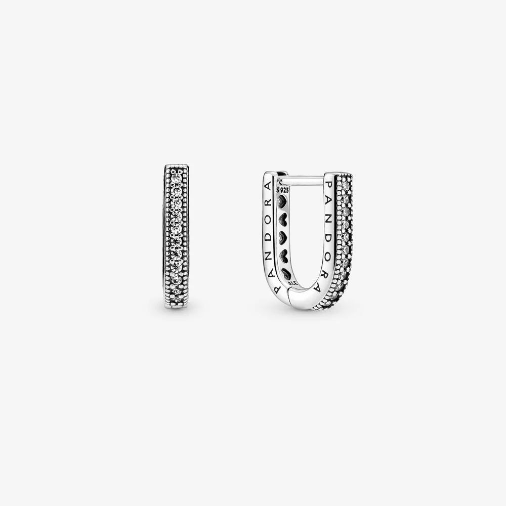 Orecchini pendente a Forma di U Pandora 299488C01