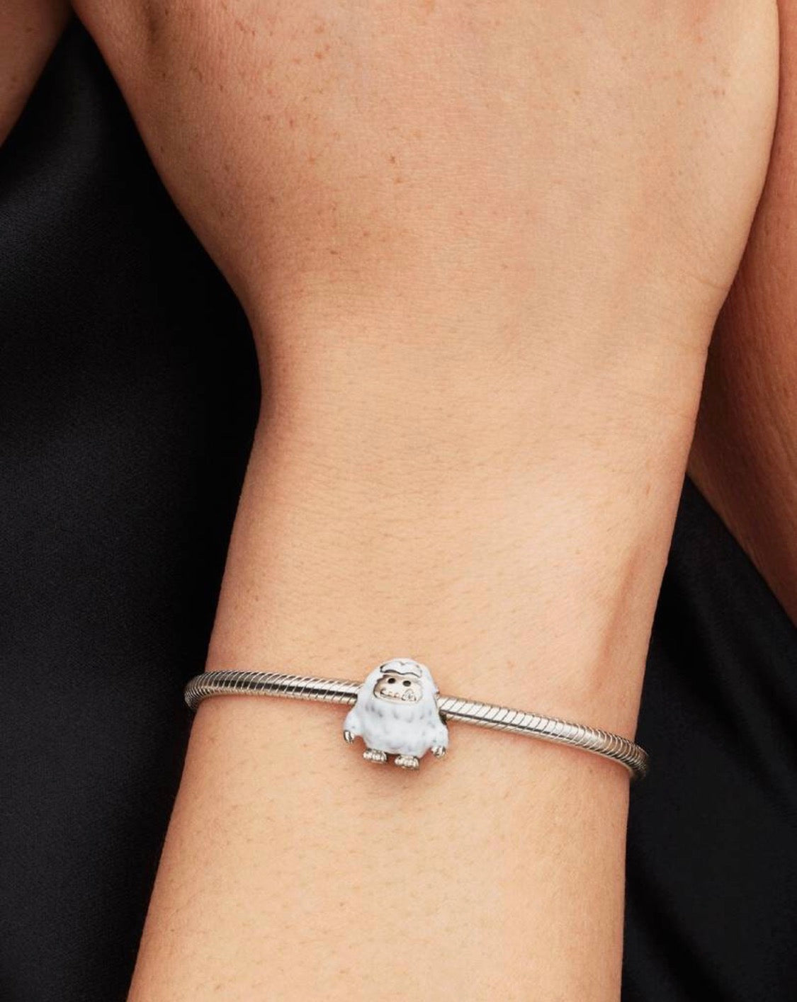 Charm Yeti con Finitura in Platino Pandora 735058C01