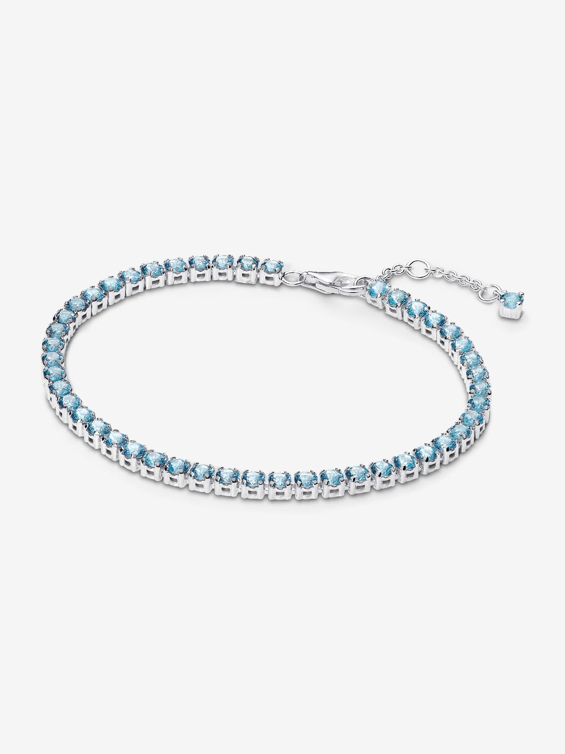 Bracciale Tennis Cristalli Azzurri
Argento Sterling 925 Pandora 591469C03