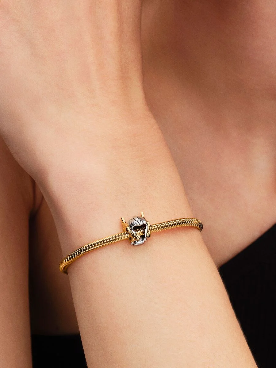 Marvel, Avengers, Elmo di Thor Argento Sterling 925, Placcatura in Oro 14k Pandora 764215C00