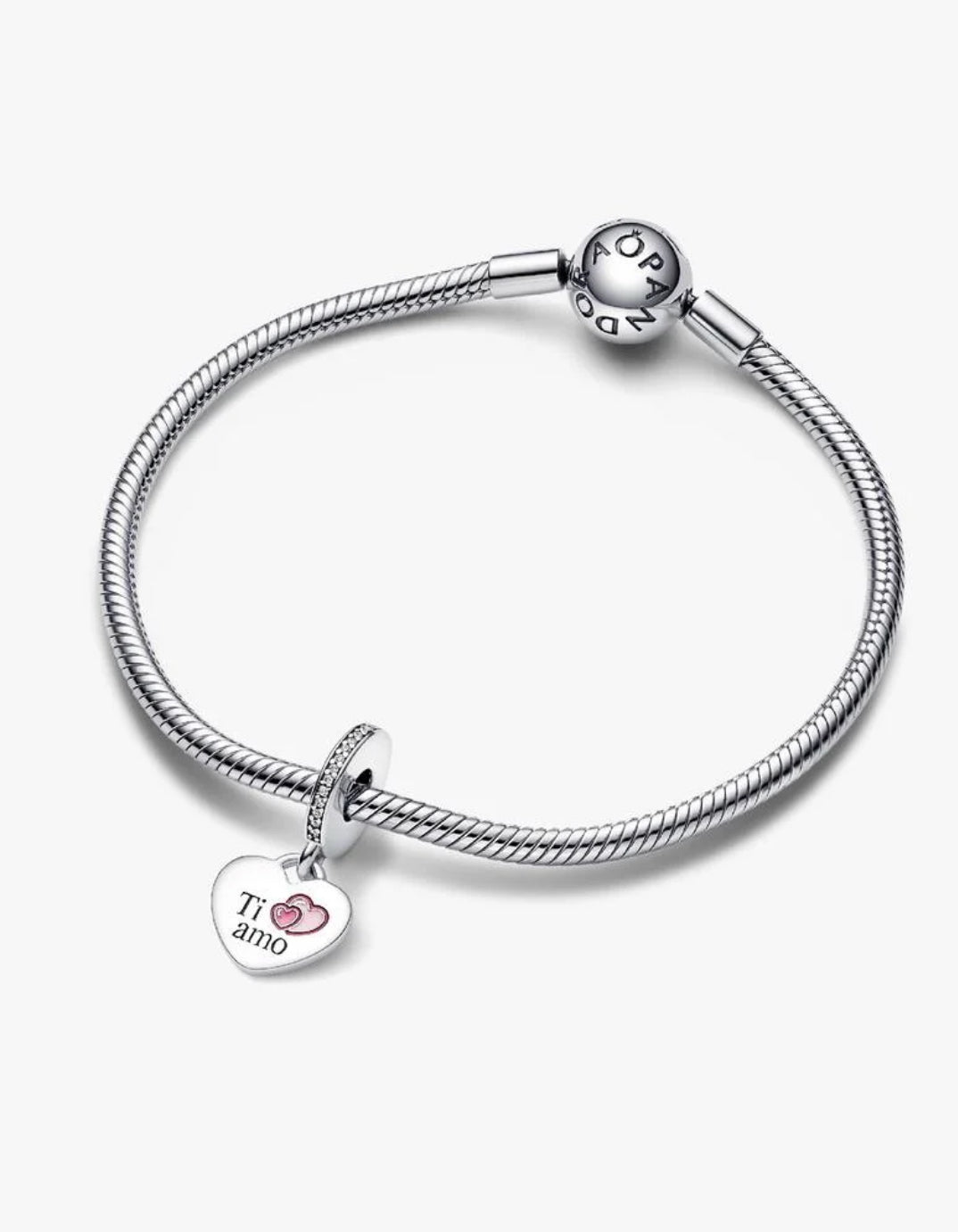 Pendente Ti Amo da incidere
Argento Sterling 925 Pandora 792017CZ_E016