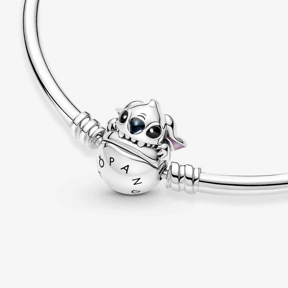 Bracciale Chiusura Lilo & Stitch Rifinito a mano Pandora Disney 591683C01