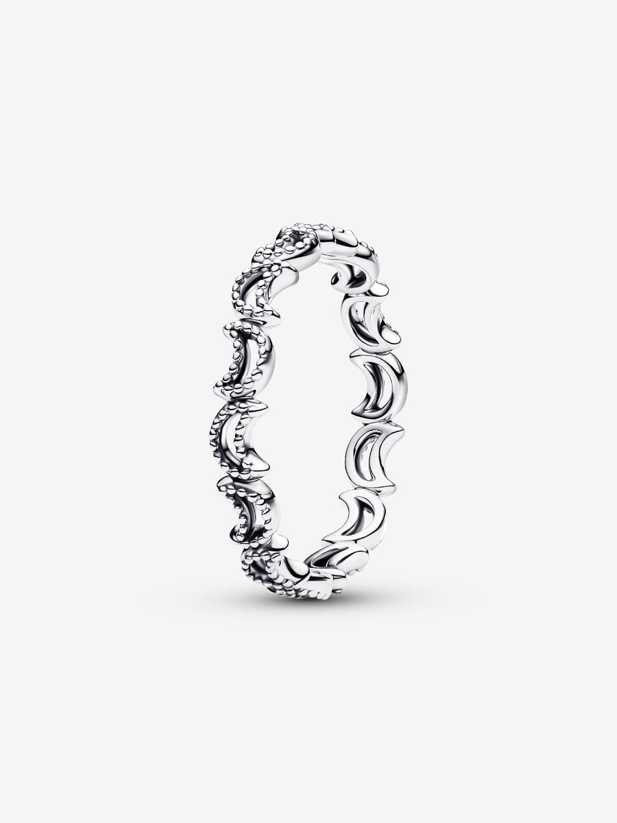Anello Luna Crescente Luminosa Argento Sterling 925 Pandora 194258C00