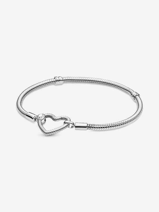 Bracciale Moments con Chiusura a Cuore Componibile Pandora 599539C00