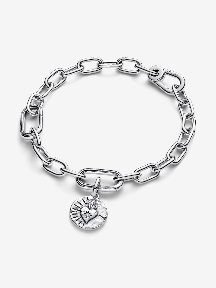 Charm Medallion Cuore Sacro "Amor Vincit Omnia" Argento Sterling 925 Pandora 793975C01
