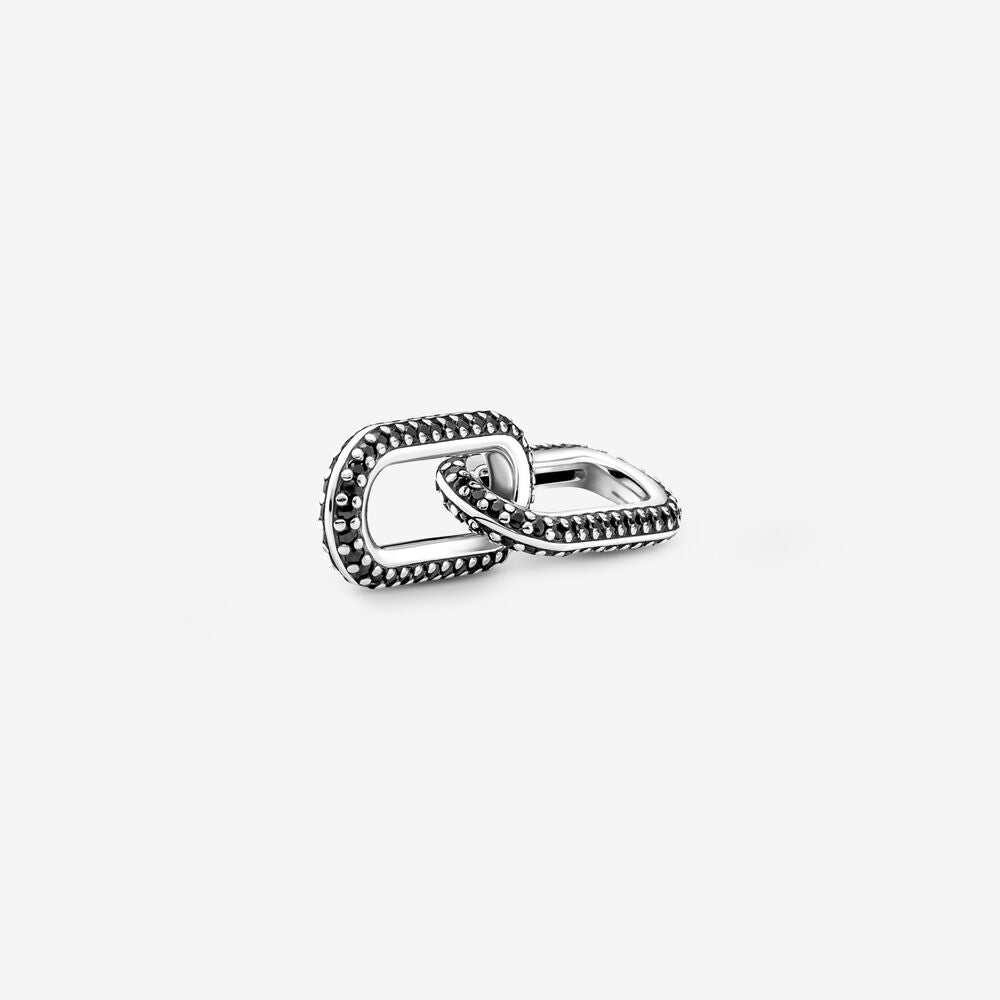 Doppio Link Pietre Luminose Nere Pandora ME 799660C03