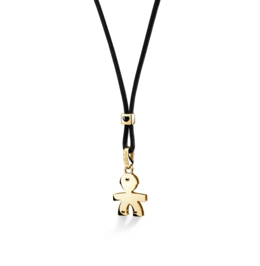 Ciondoli “I Classici” Con Sagoma Bimbo In Oro Giallo Le Bebè LBB005-N