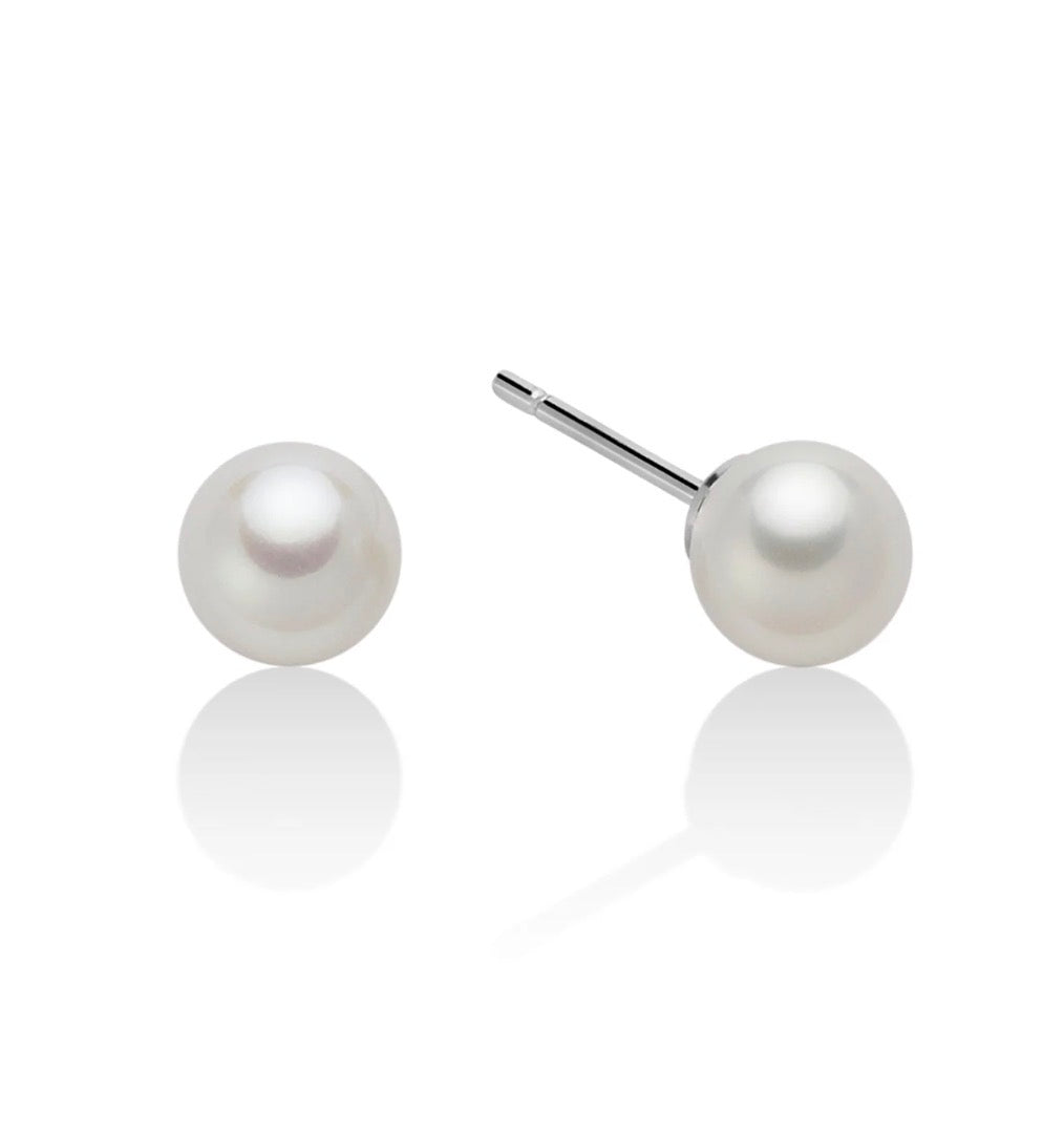 Orecchini di Perle Gemelle Oriente in Oro 6-6,5 mm Miluna PPN665BMV3