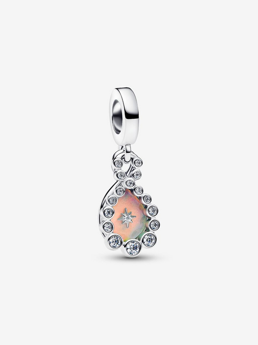 Charm Pendente Doppio Infinito Opalescente Argento Sterling 925 Pandora 794251C01