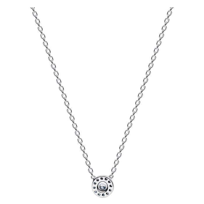 Collana Punto Luce Pavé 393548C01-45