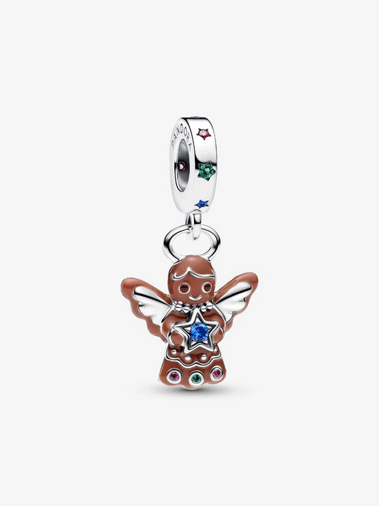 Charm Pendente Angelo Pan di Zenzero Argento Sterling 925 Pandora 794247C01