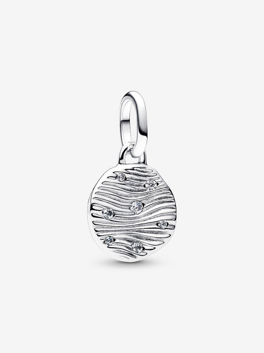 Charm Mini Medallion Onde da incidere Pandora ME Argento Sterling 925 793860C01