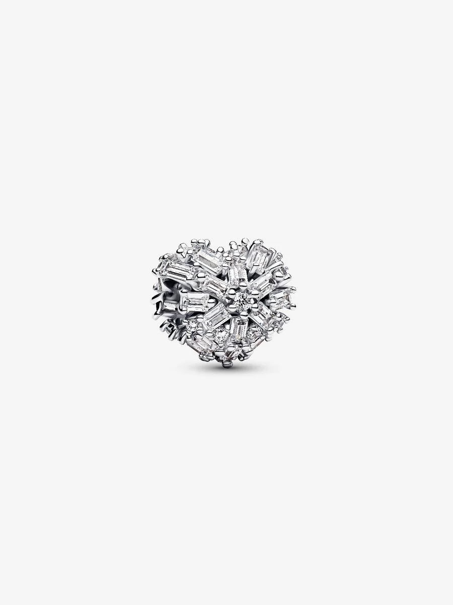 Charm Cuore Raggi Luminosi Argento Sterling 925 Pandora 794240C01