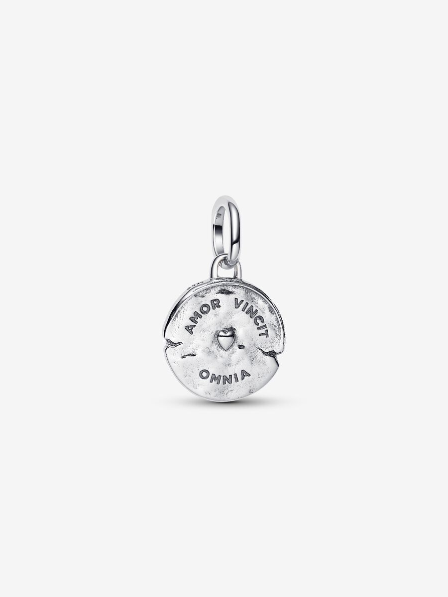 Charm Medallion Cuore Sacro "Amor Vincit Omnia" Argento Sterling 925 Pandora 793975C01