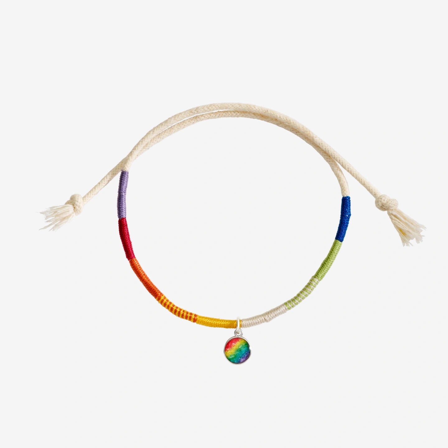 Bracciale Lgbtqia+ Argento & Smalto DBC5005_LGTBQ_MX0AG