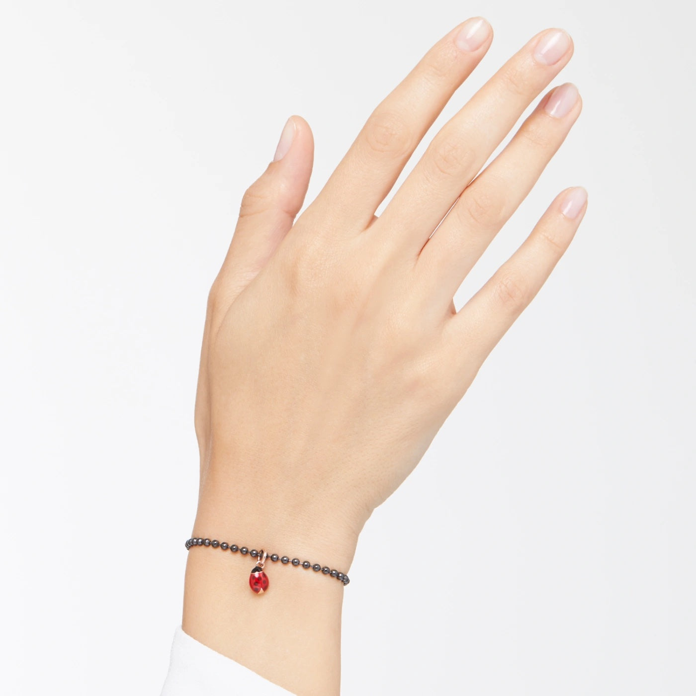 Bollicine Bracelet 9k Rose Gold, Black PVD, Steel Dodo DBB7008_EVERY_PVDMX