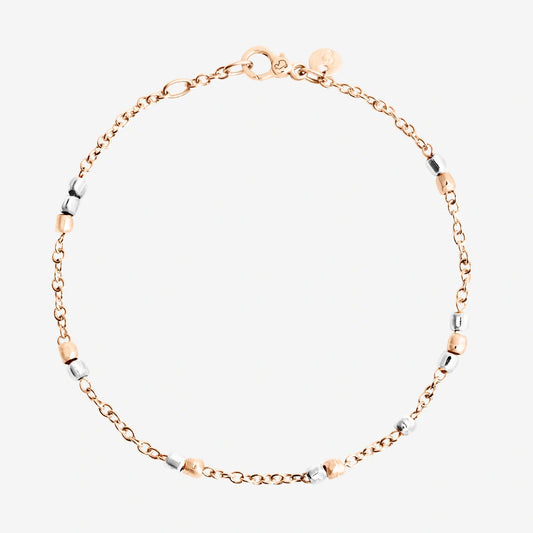 Rosary Bracelet 9 Kt Rose Gold Silver Dodo DBC4000_GRANX_0009A