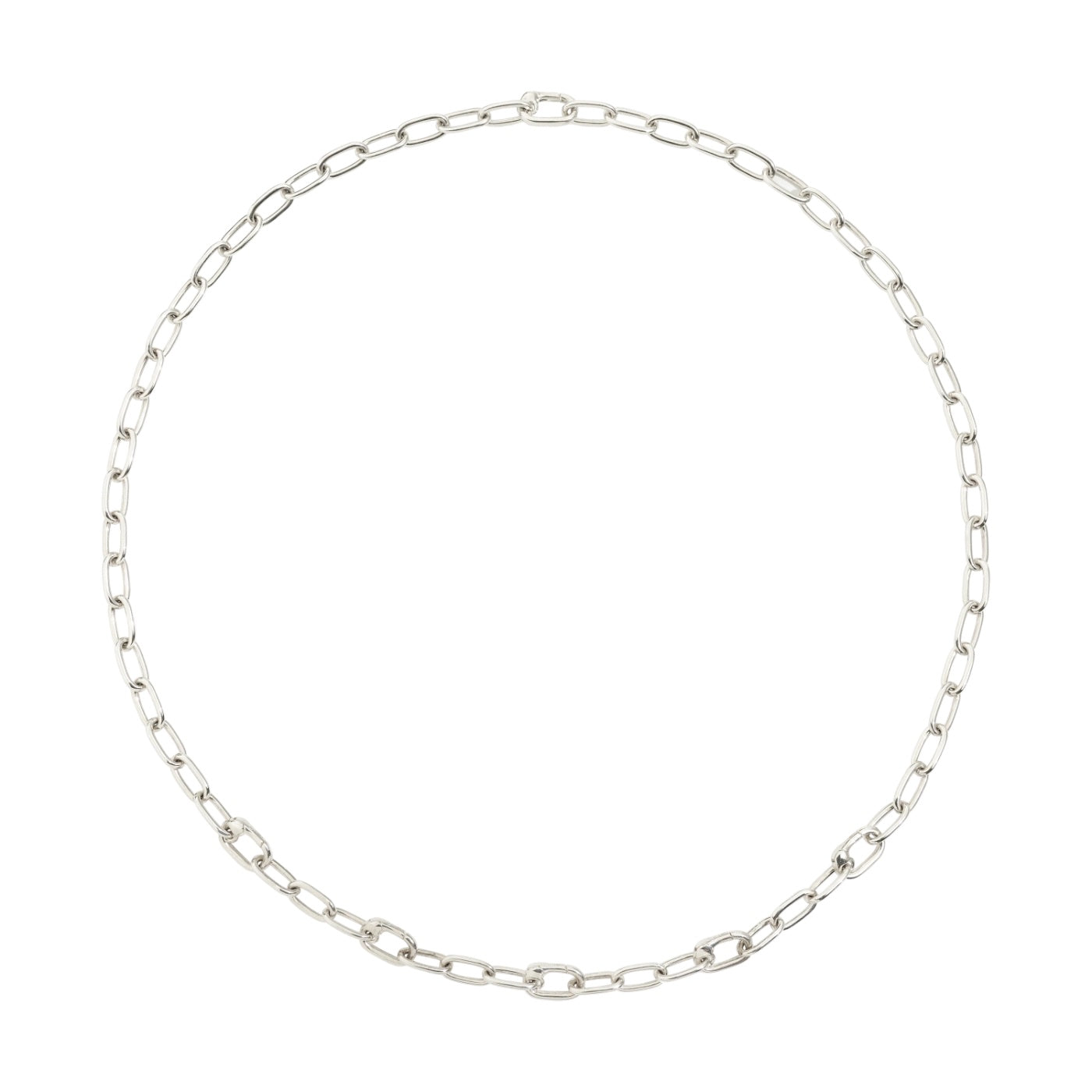 Collana Maglie Apribli Essentials Argento Dodo DCC1004_CHAIN_000AG