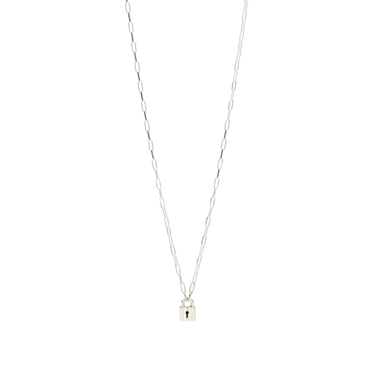 Collana Lucchetto Argento Dodo DCC2004_LOCKS_000AG