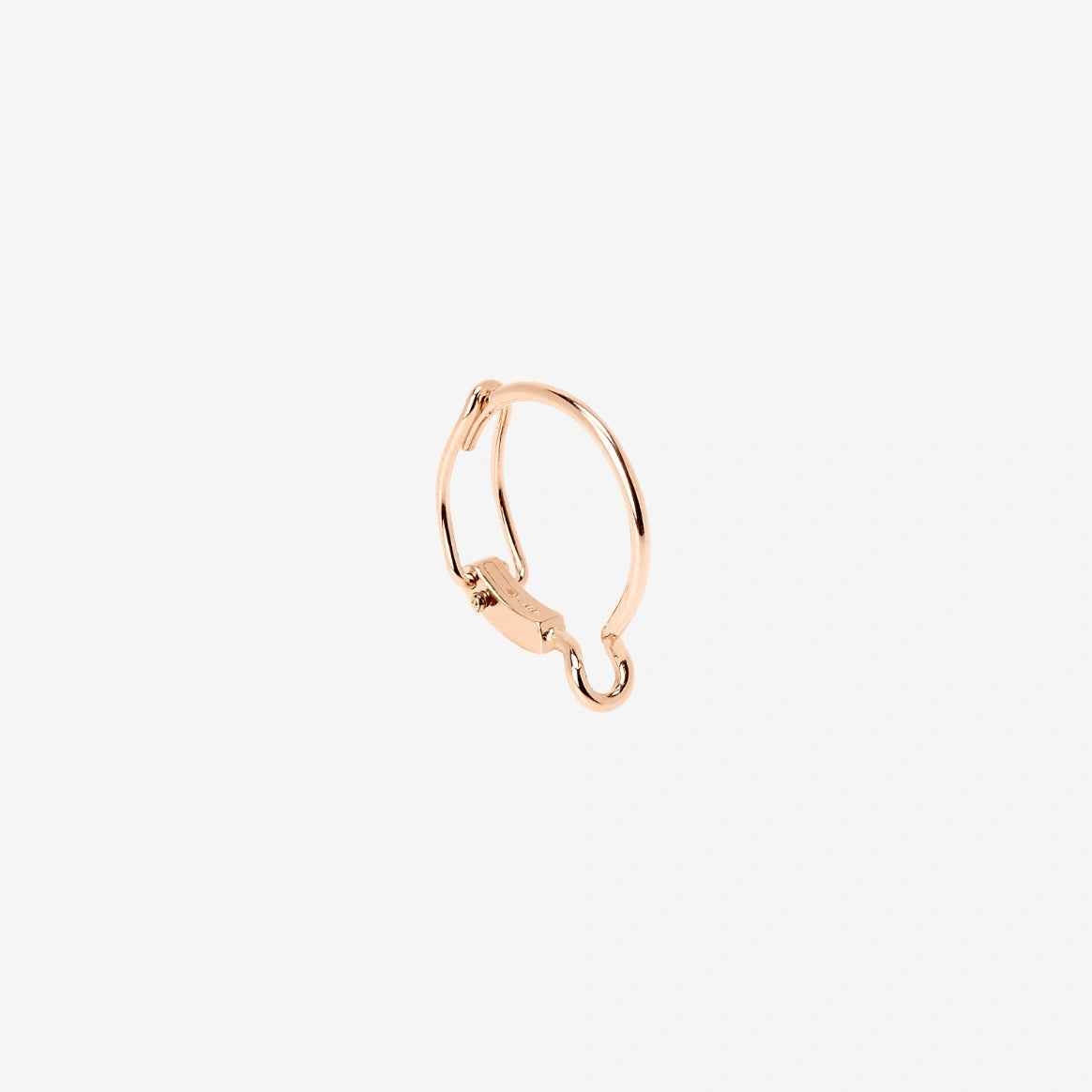 Orecchino Hoop Essentials Oro Rosa 9Kt Dodo DHB4000_HOOPS_0009R