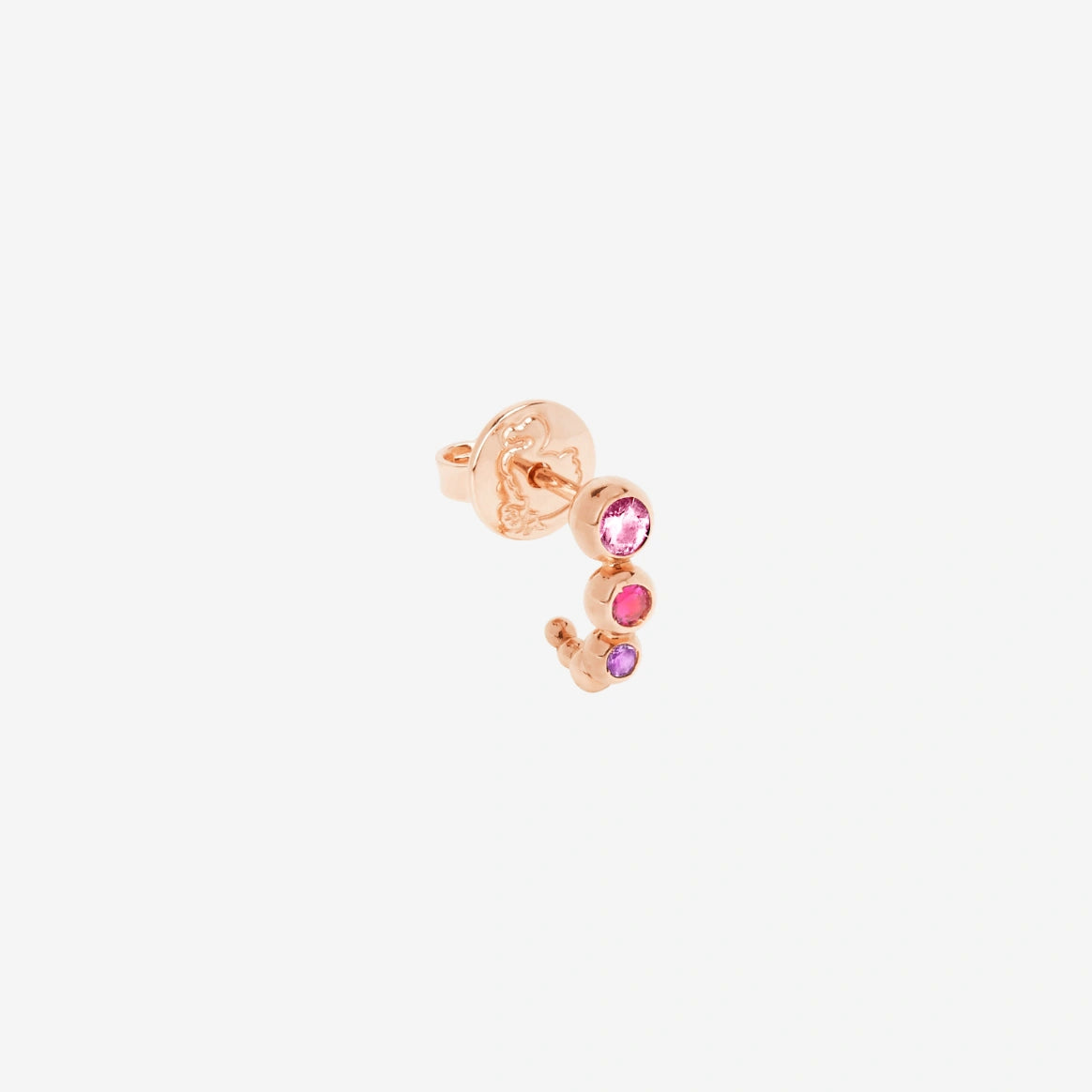 Orecchino Bollicine Oro Rosa 9 kt Dodo DHC3005_BOLLI_ZRI9R