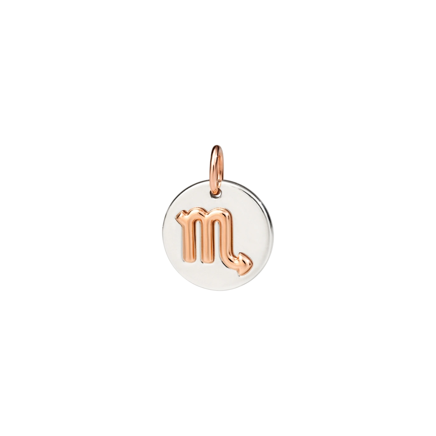 Zodiac Scorpio Pendant Silver Rose Gold 9 kt Dodo DMC2011_ZODSC_0009A