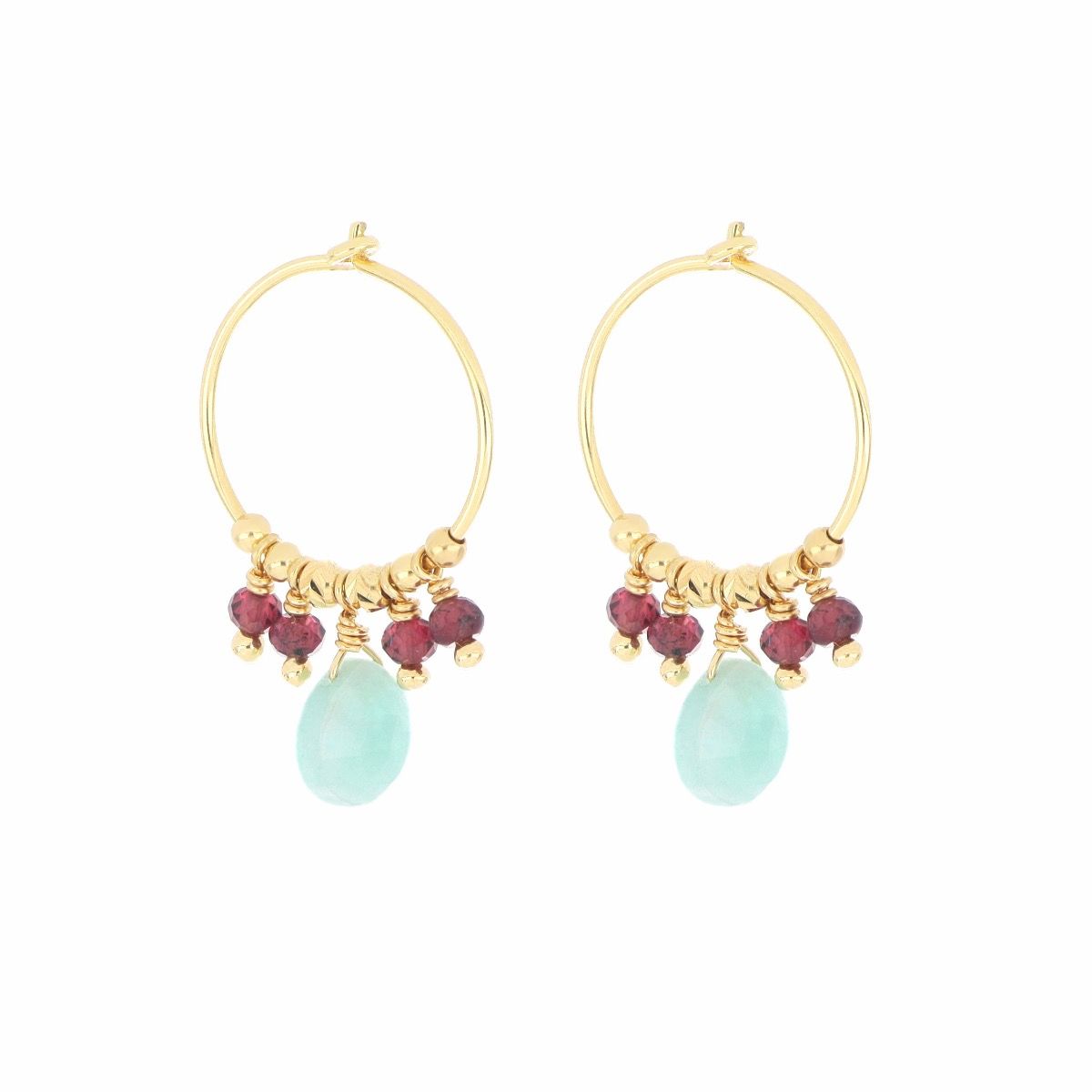 Coppia di Orecchini Cerchio Maman et Sophie “Gocce”ORGCC0AC