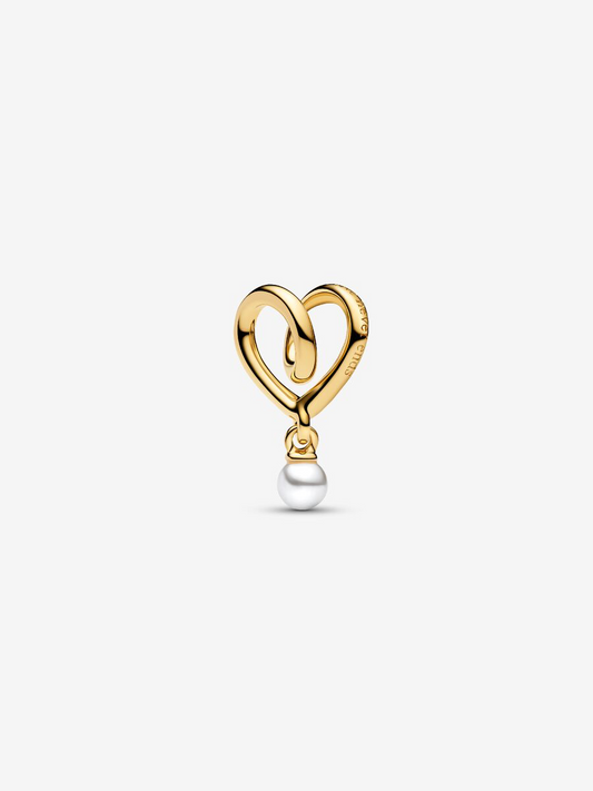 Charm Famiglia, Dove l'Amore è Infinito Placcatura in Oro 14k Pandora 764138C01