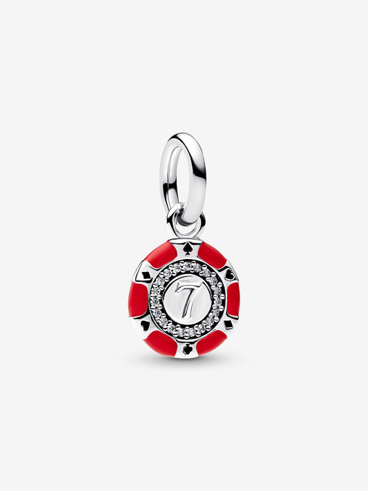 Charm Pendente Fiche da Poker Argento Sterling 925 Pandora 793922C01