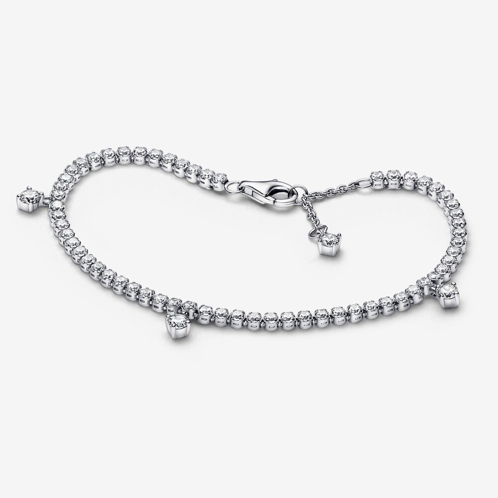 Bracciale Tennis con Goccie Luminose Pandora 592401C01