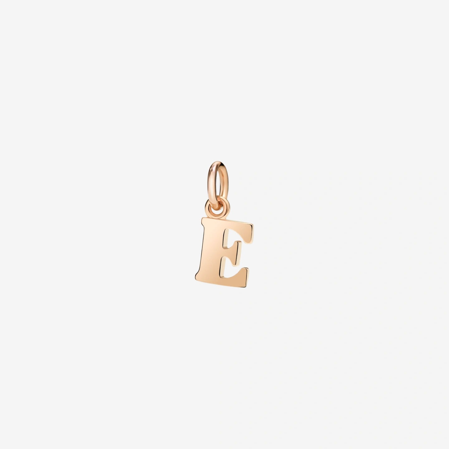 Letter E Pendant 9 kt Rose Gold Dodo DMB2008_LETEL_0009R
