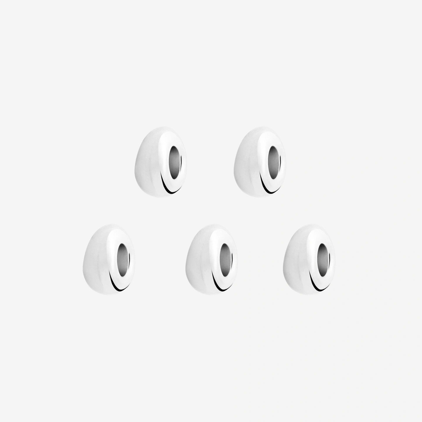 Bold Silver Washer Components Dodo DUC4000_RONDE_000AG