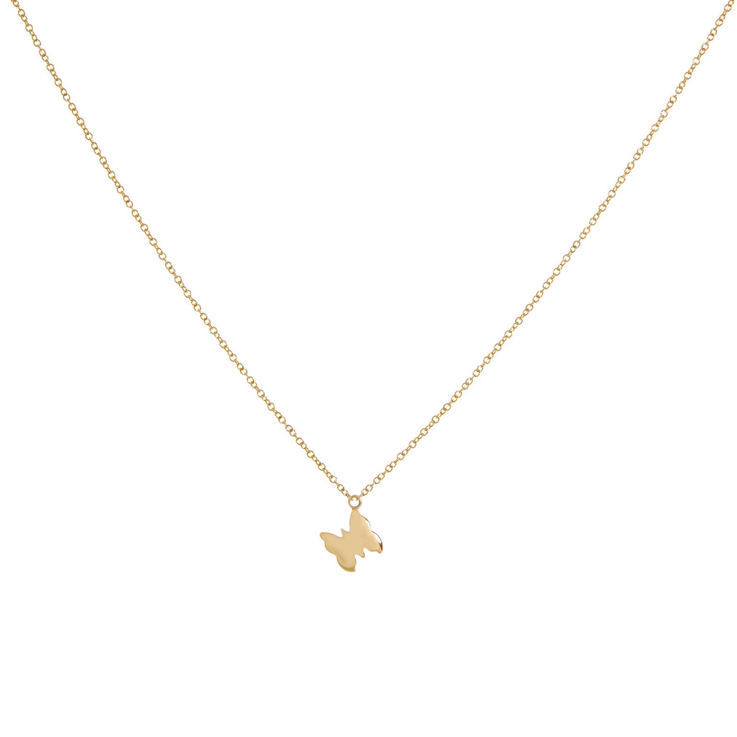 Collana Together Farfalla Oro Giallo 18 Kt Dodo Dcfagog/o