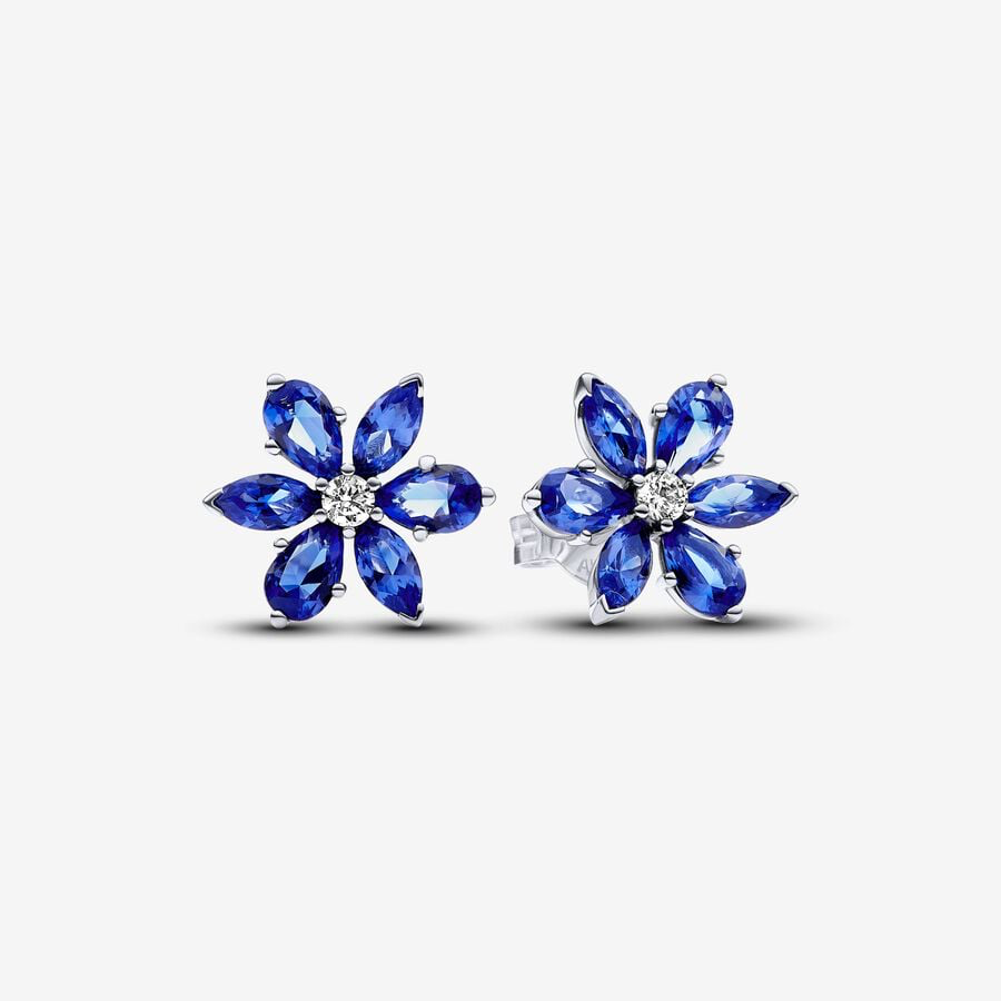 Orecchini Herbarium Fiore Blu Pandora 292407C01