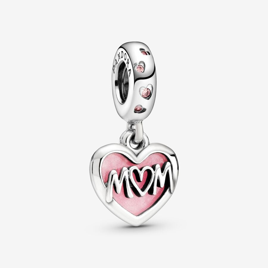 Charm Pendente Cuore di Mamma Pandora 798887C01