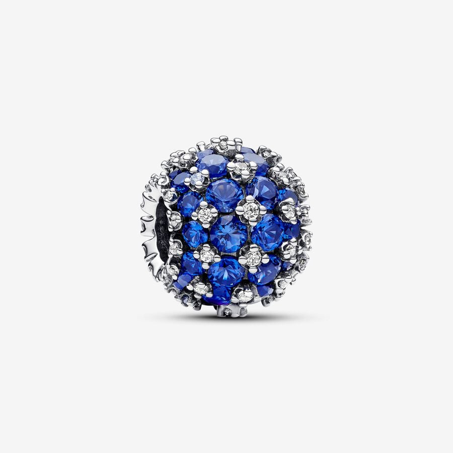 Charm Pavè Pietre Luminose Blu Pandora 792630C02