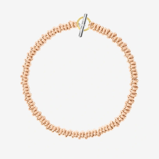Rondelle Bracelet 9kt Rose Gold Dodo DBB9103_RONDE_R9R9A