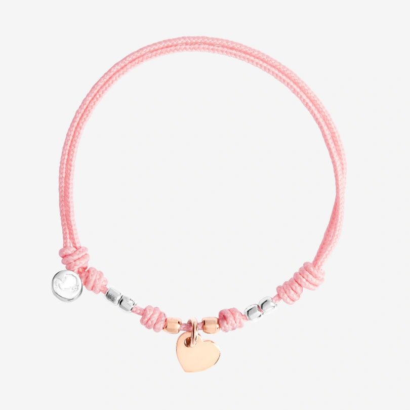 Dodo Heart Cord Bracelet DBC4008_PADHE_RS09A