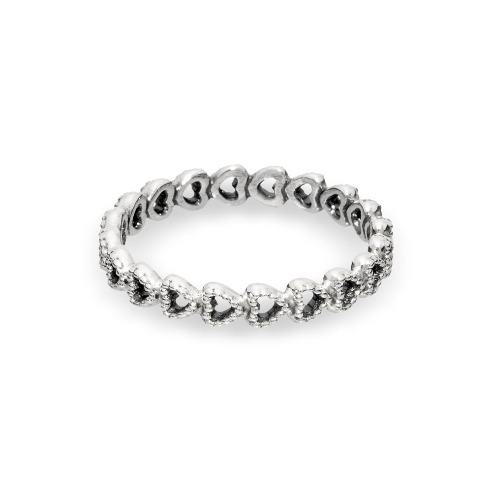 Pandora Heart Band Ring 190980