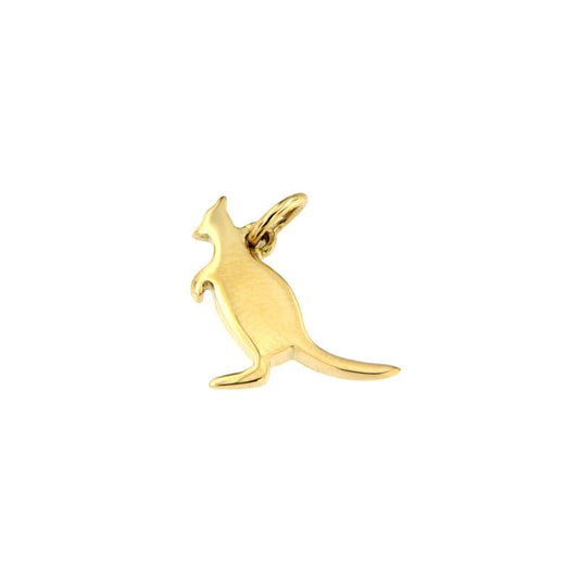 Kangaroo Pendant 1 Gr 18 Kt Yellow Gold Dodo D6capog